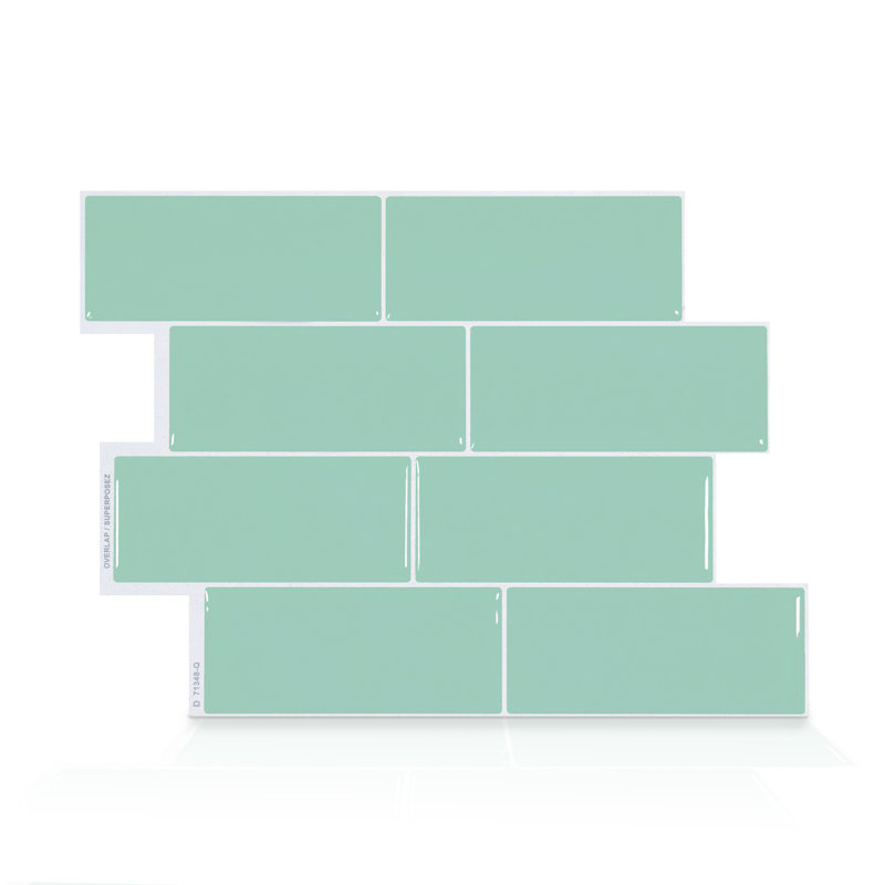 Smart Tiles Metro 8" x 12" Gel Peel & Stick Mosaic Tile & Reviews Wayfair